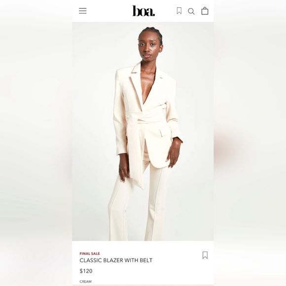 BOA matching set blazer and pants - Picture 1 of 3